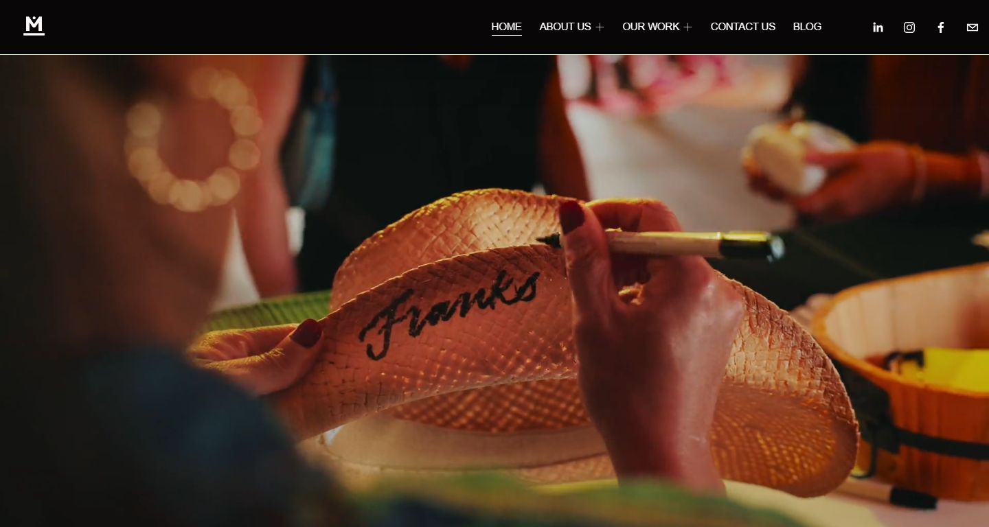 MCR Agency homepage today